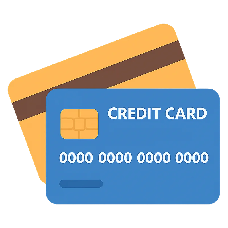 We accept Credit Card for payments.