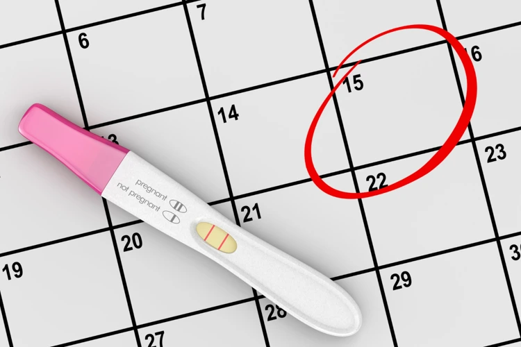 Positive pregnancy result on test kit after undergoing fertility test.