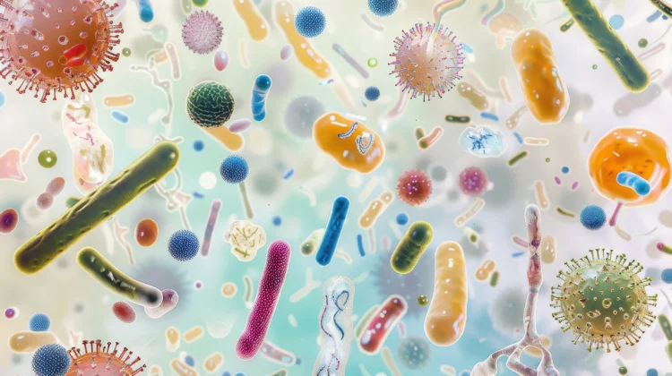 Gut microbiome analysis of the diversity and balance of microorganisms.