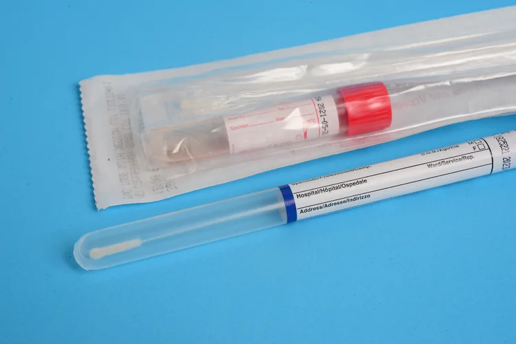 Mycoplasma genitalium (Mgen) swab test kit for urine or genital sample detection using NAAT method.