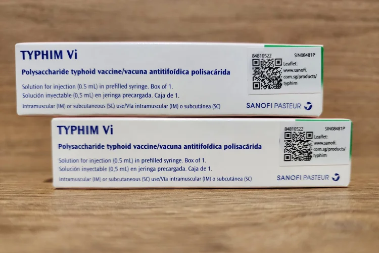 ATA Medical offers Typhim Vi, a polysaccharide typhoid vaccine for travellers and individuals at risk of typhoid exposure.