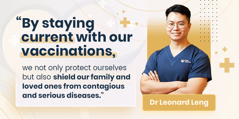 By staying current with our vaccinations, we not only protect ourselves but also shield our family and loved ones from contagious and serious diseases.