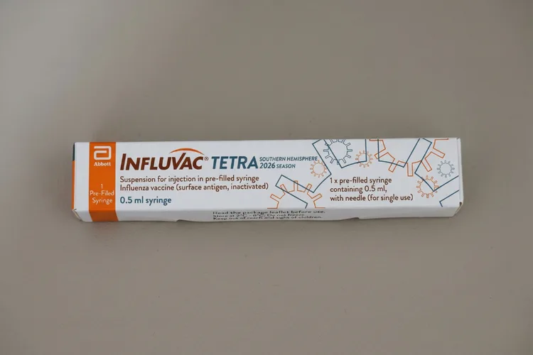 Influvac Tetra 四价灭活流感疫苗的包装盒