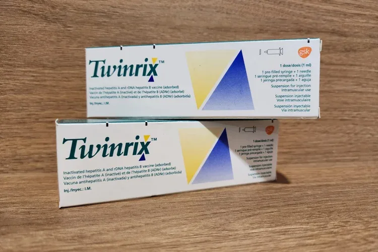 Twinrix 甲乙型肝炎（A/B）二合一疫苗的包装盒
